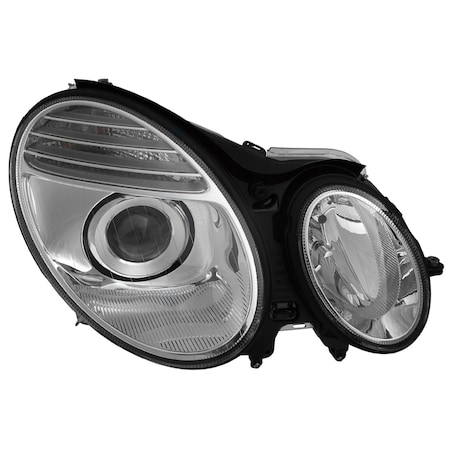 Eagle Eyes RH HEADLAMP ASSY COMPOSITE; XENON; W/CURVE LIGHTING; FROM 8-31-06; E350 07-09 BZ115-B101R